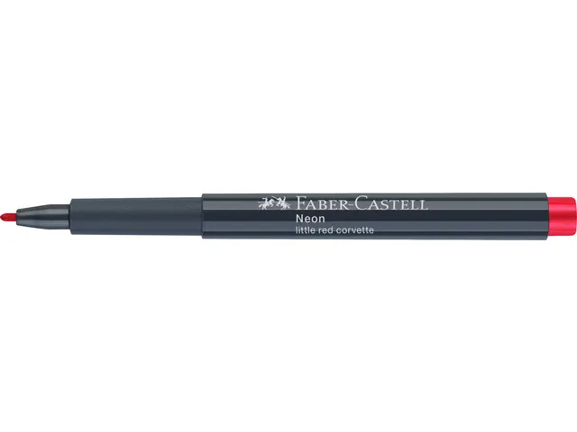 Marker Faber-Castell Neon Little red Corvette