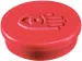 Magneet Legamaster 30mm 850gr rood 4 stuks