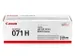 Canon CRG 071H Toner Zwart 2.500 pag. voor i-SENSYS