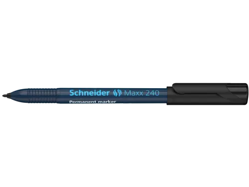 Permanent marker Schneider Maxx 240 rond 1-2mm zwart