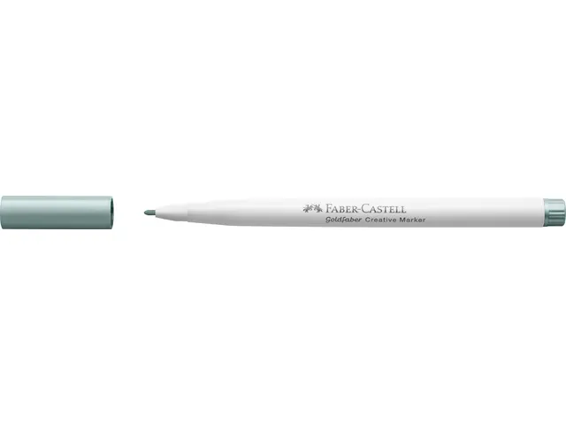Marker creatief metallic Faber-Castell Goldfaber 1.5 ice ice blue (kle
