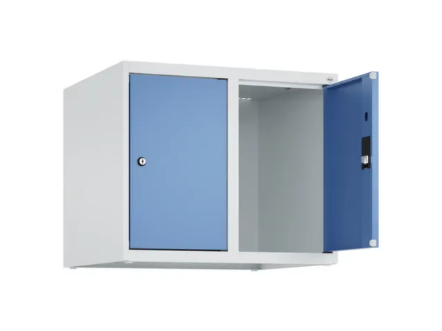 opzetkast,v. locker,2vak.,vak B 300mm,HxBxD 500x600x500mm,vleugeldeur