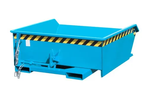 mini-kiepbak,HxLxB 450x1385x1280mm,0,46m³,draagverm. 1000kg,RAL 5012