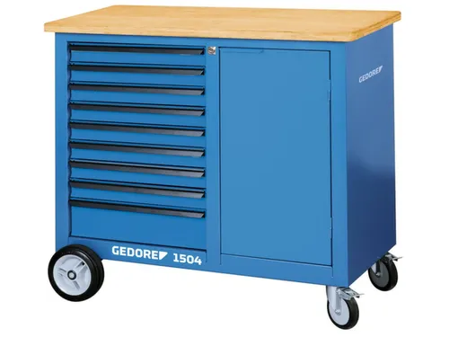 1504 EU Rollerwerkbank met assortiment