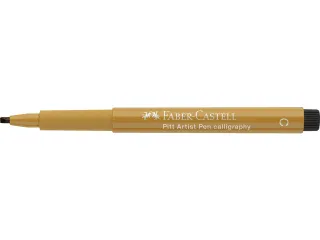 Kalligrafiepen Faber-Castell Pitt C 268 groen goud - 2