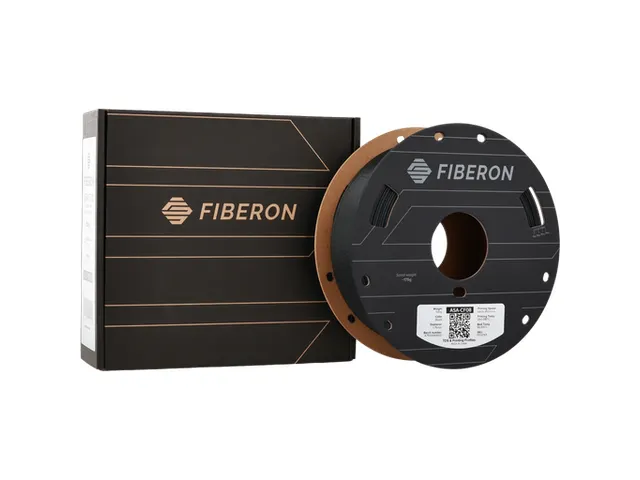 Polymaker 3D filament Fiberon ASA-CF08 1,75 mm Zwart 0.5kg