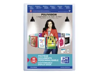 Showalbum Oxford Polyvision A4 40 tassen PP transparant - 1