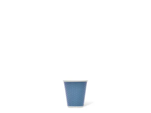 Beker porselein Les Artistes Paris 180ml met siliconen grip Blauw