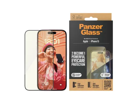 Panzerglass Oogzorg-Schermbescherming Iphone 15