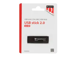 Quantore USB-stick 2.0 32GB Zwart