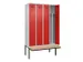 armoire vestiaire avec banc noir et blanc,HxlxP 2120x1200x815mm