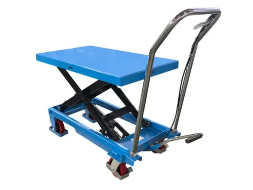 mobiele schaarheftafel,draagverm. 300kg,platform LxB 850x500mm