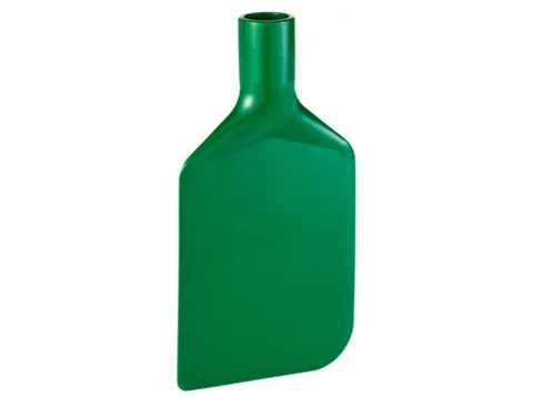 Hygiene flexibel spatelblad Groen met steelaansluiting 220mm