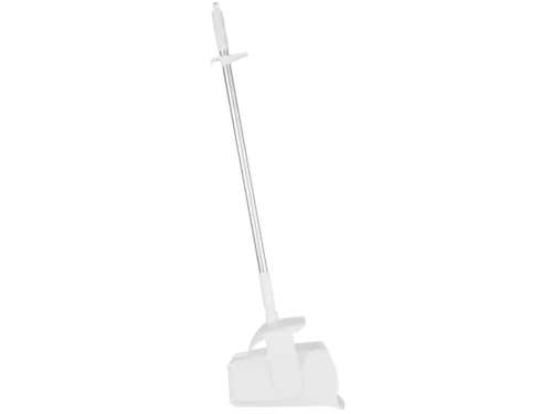 Vikan Hygiene stofblik + veger combinatieset alu steel 840mm Wit
