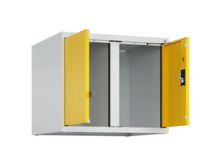 opzetkast,v. locker voor scheiding van kleding,2vak.,vak B 300mm - 1