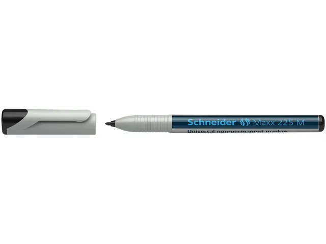 Universele marker Schneider Maxx 225 M non-permanent zwart