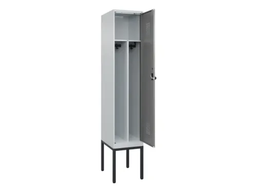 locker voor scheiding van kleding,HxBxD 2120x400x500mm,1vak