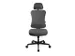 chaise de bureau pivotante,Mécan. synchrone,appui-tête