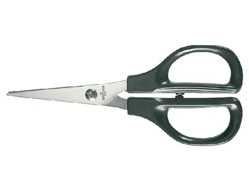 Schaar Quantore 140mm +plastic handvat zwart