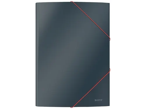 Elastomap Leitz Cosy A4 3-kleps grijs