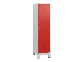 schoollocker,HxBxD 1630x400x500mm,1vak,vak B 400mm,cil.-slot,voeten - 2