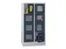 armoire multicases,HxlxP 1518x800x500mm,RAL7035,face avant RAL7016
