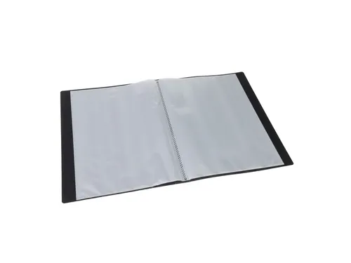 Showalbum Europel Frontview A4 20 tassen Zwart