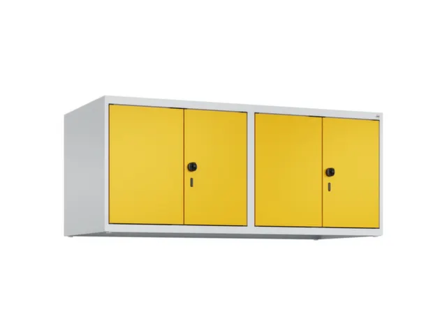 opzetkast,v. locker voor scheiding van kleding,4vak.,vak B 300mm
