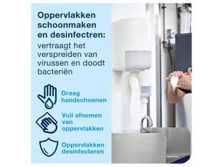 Tork Centerfeed Dispenser Wit M2 559000 Wit - 4