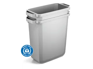 Afvalcontainer DURABIN ECO 60 Liter Rechthoekig Grijs - 2