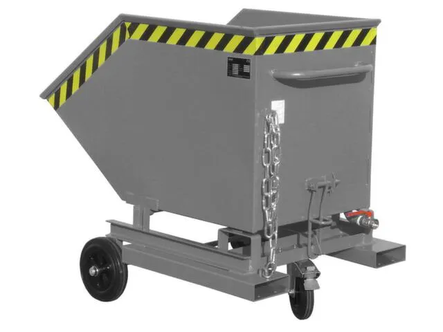 Kiepwagen voor spaanders,HxLxB 1090x1320x900mm,0,4m³,draagverm. 300kg