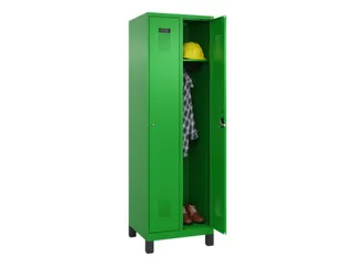 locker,HxBxD 1950x600x500mm,2vak,vak B 300mm,cil.-slot,voeten - 1