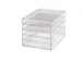 Acryl ladenblok DIN A4 5 laden Transparant
