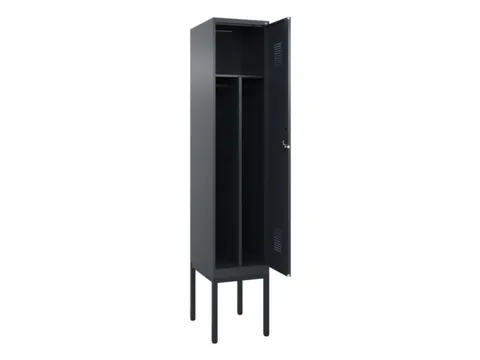 locker voor scheiding van kleding,HxBxD 2120x400x500mm,1vak