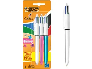 Colours Shine 4-kleurenbalpen medium 3 stuks - 3
