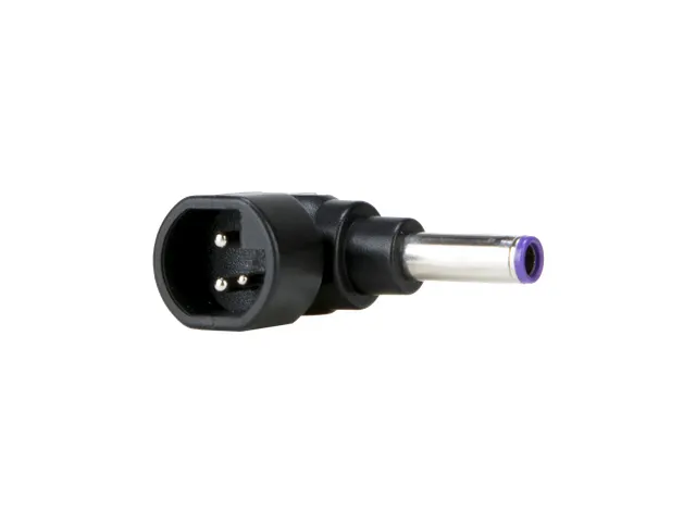 Targus PT-3H2, Laptop stroomplug, Zwart, HP, 12 mm, 30 mm, 20 mm