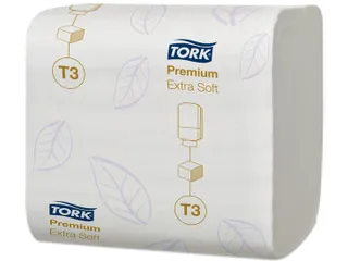 Toiletpapier Tork T3 gevouwen Premium 114276 2-laags 30x252vel - 4