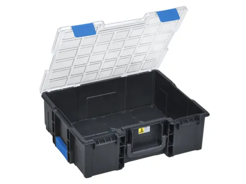 Assortimentskoffer,HxBxD 144x440x355mm,PP,koffer zwart