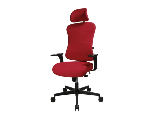 Topstar Bureaustoel Art Comfort met hoofdsteun Rood