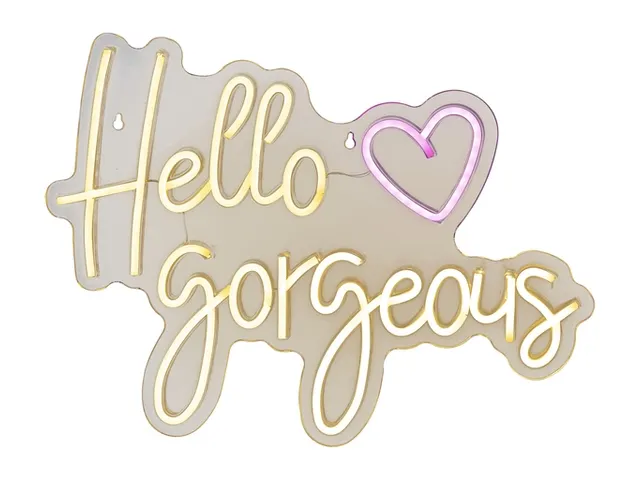 Ledbord Lumineo indoor USB neon Hello Gorgeous