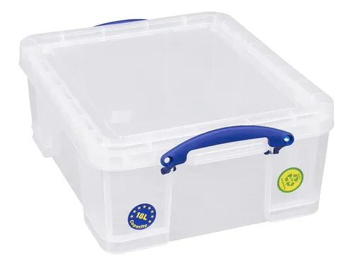 Opbergdoos 18 Liter Transparant Cd/dvd Groot