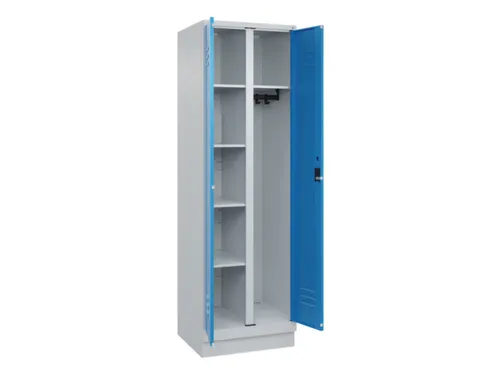wasgoedverdeelkast,HxBxD 1950x600x500mm,vak B 300mm,cilinderslot