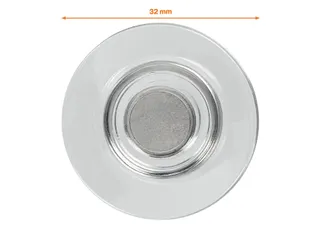 Glasbordmagneet Nobo extra sterk 32mm 10 stuks - 2