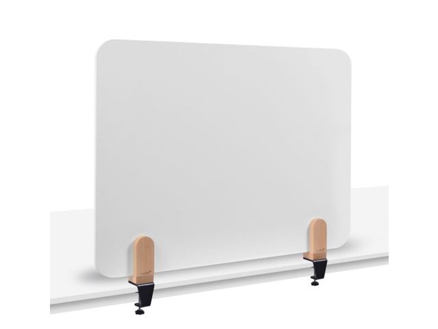 Bureauscherm Elements whiteboard 60x80cm klemmen | LegamasterWhiteboard.nl