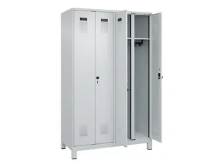 locker voor scheiding van kleding,HxBxD 1950x1200x500mm,4vak - 1
