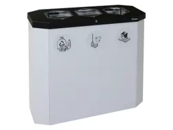 afvalverzamelstation,3x45l,HxBxD 830x950x355mm,3opening(en)