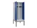locker voor scheiding van kleding,HxBxD 2120x800x815mm,2vak