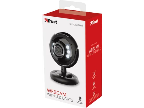 Webcam Trust Spotlight Pro met ingebouwde microfoon