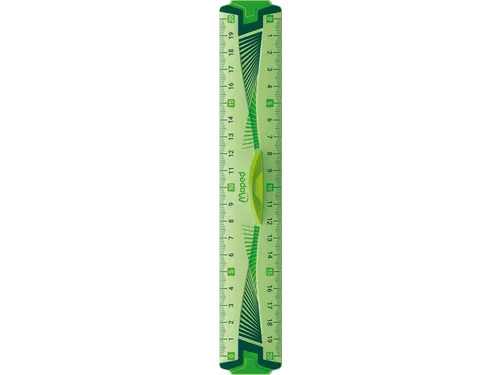 Liniaal Maped Flex met grip 20cm assorti