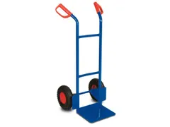 Stapelsteekwagen Staal Draagverm. 200kg Hxb 1100x570mm Luchtbanden